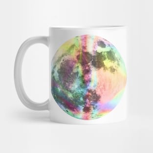 Holographic moon Mug